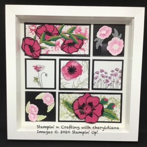 Photo of finished Poppy Sampler,