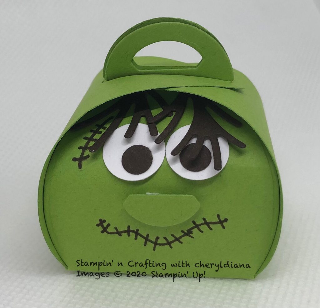 Monster Mini Curvy Keepsake box