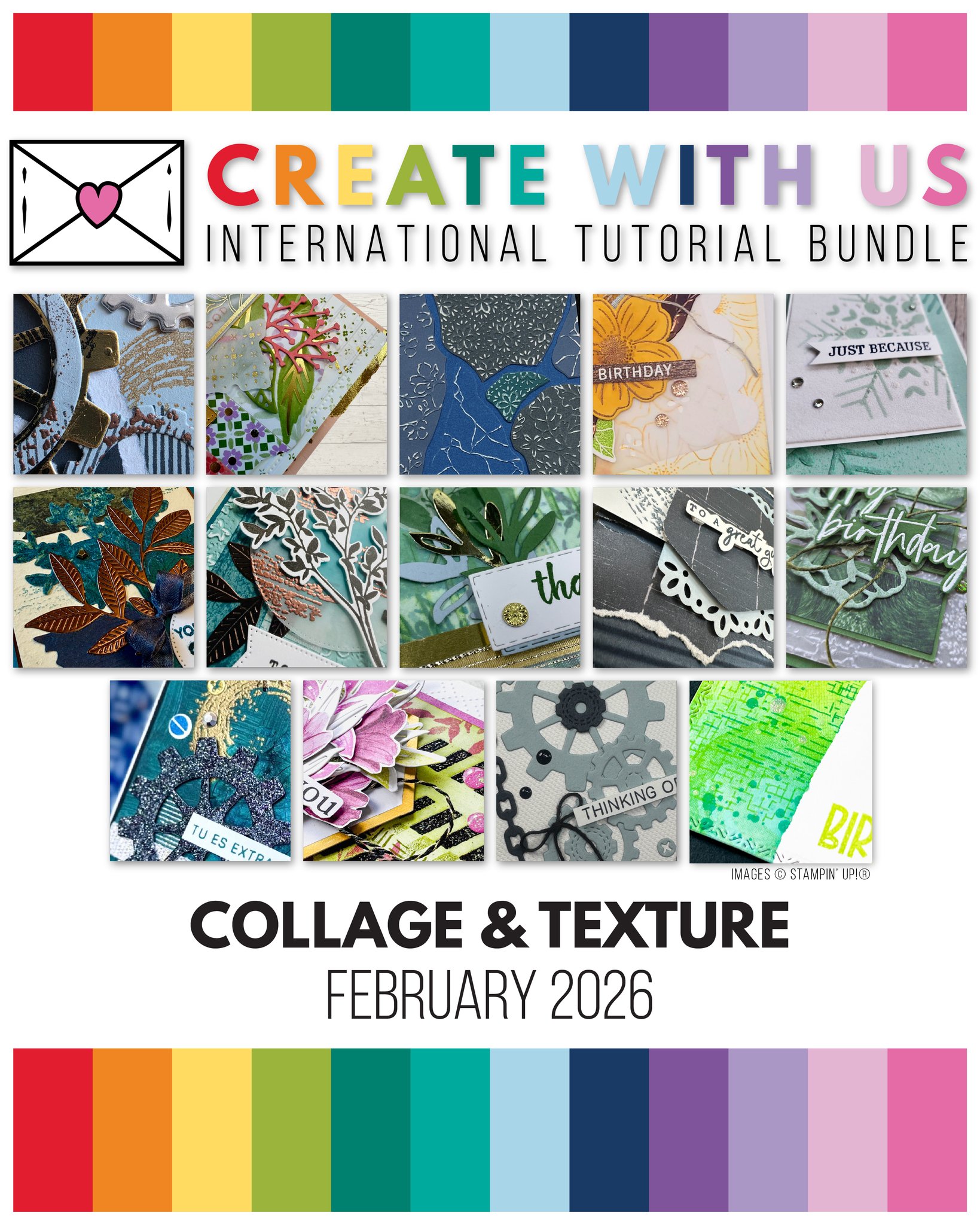 Sneak Peek of January's Tutorial Projects