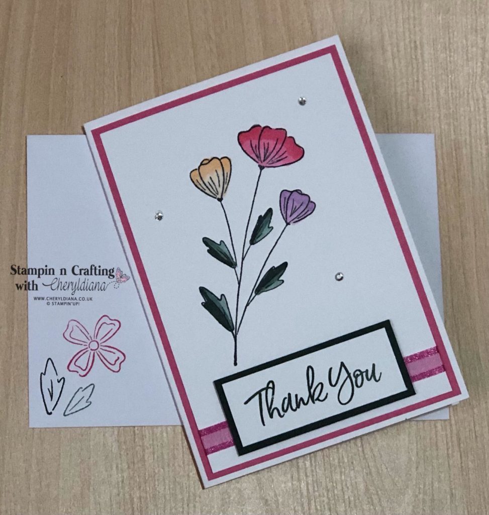 Polished Pink In-Color Thank You Card