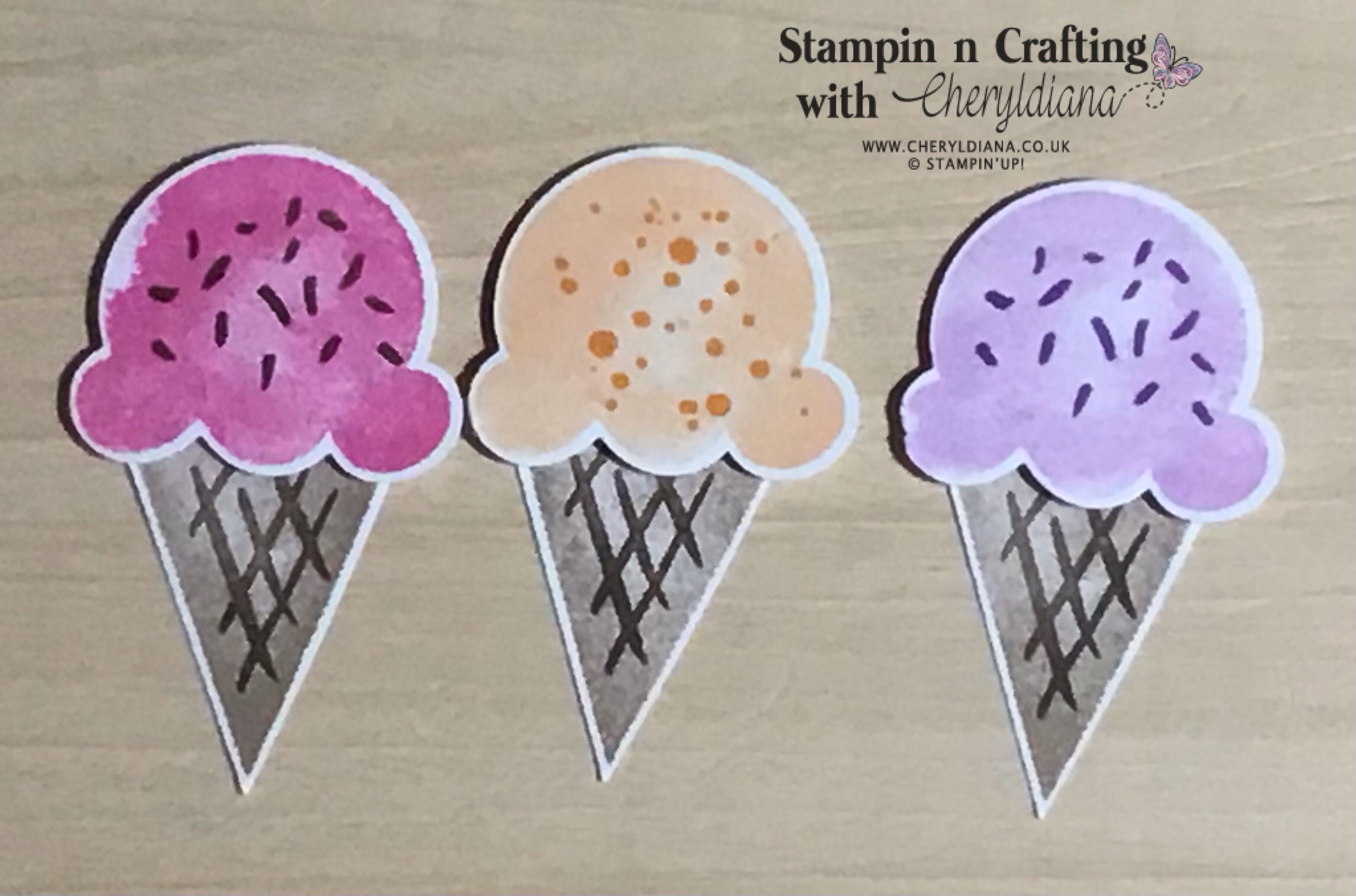 Ice Cream Thank You Cards