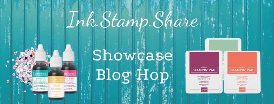 Ink, Stamp, Share Showcase Blog Hop Image