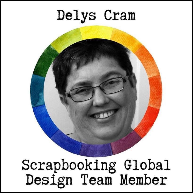 Photo of Delys Cram one of the Scrapbooking Global Design Team Members