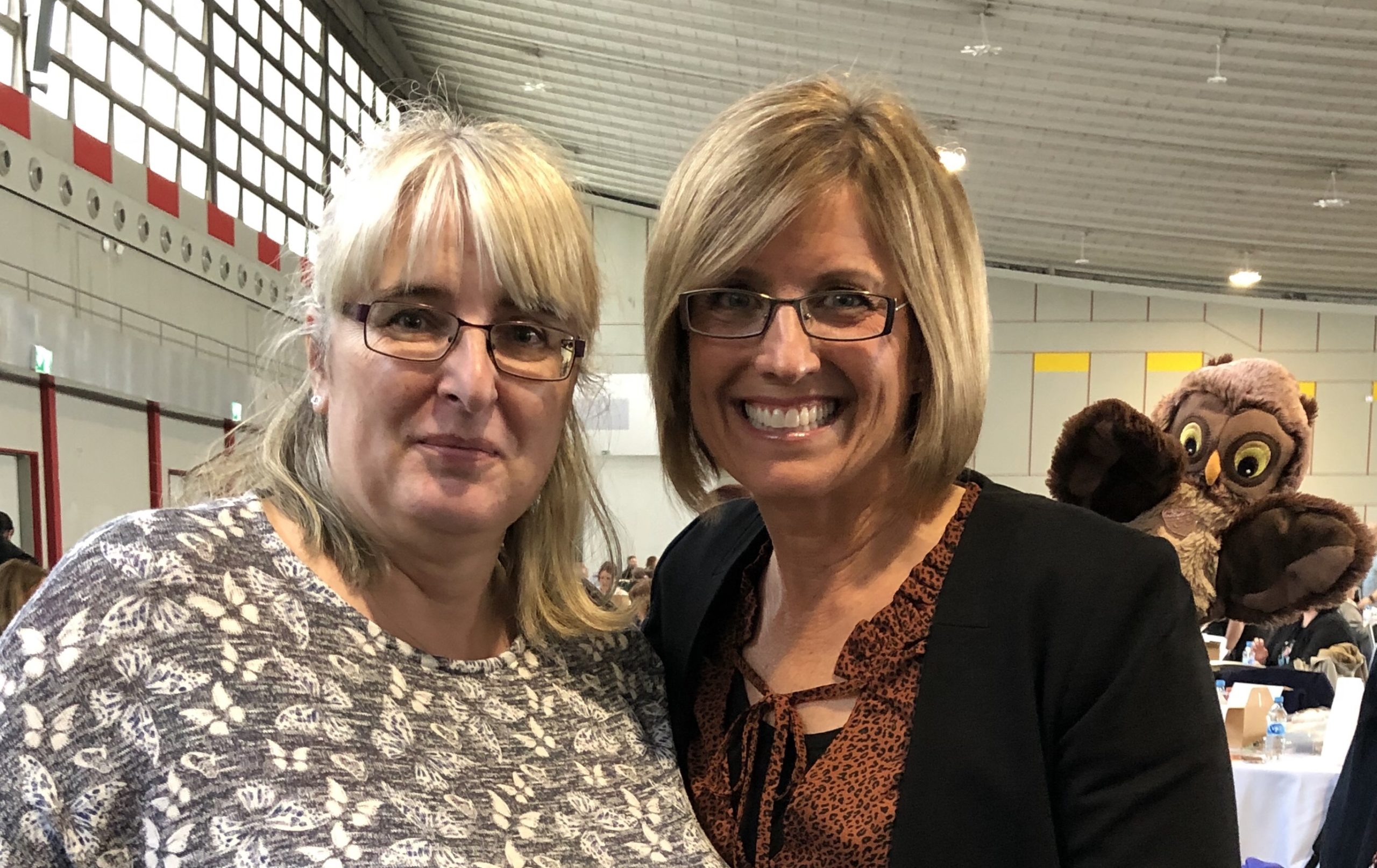 Photo of Cheryl Taylor and Shelli Gardner at OnStage Live 2019