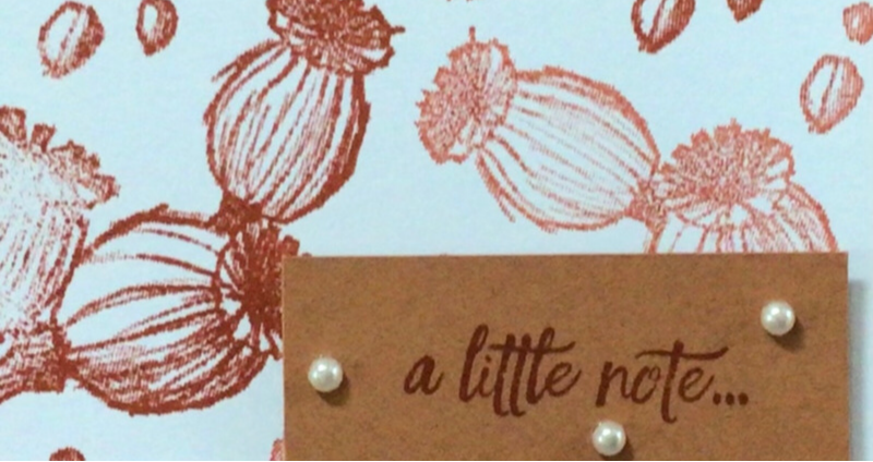 Autumn – ‘a little note’ cards