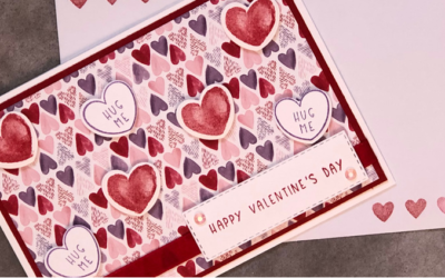 Valentines Card and matching Gift Box