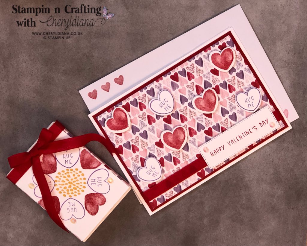 Photo of Valentines Day Card and matching Gift Box