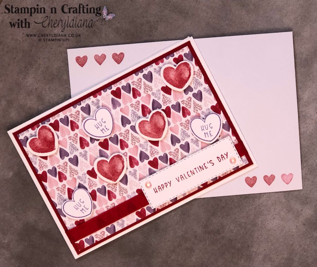 Photo of front of Valentines Day Card