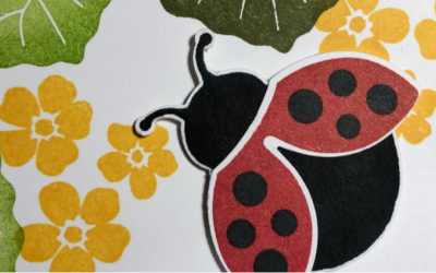 Ladybird Thank You Card