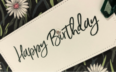 Fancy Fold Happy Birthday Card