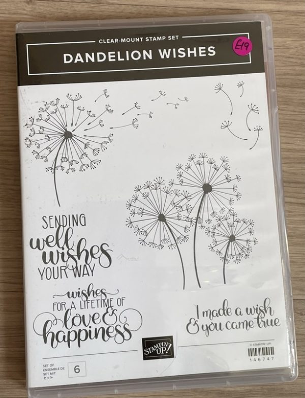 Dandelion Wishes Clear Mount Stamp Set