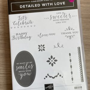 Detailed With Love Clear Mount Stamp Set