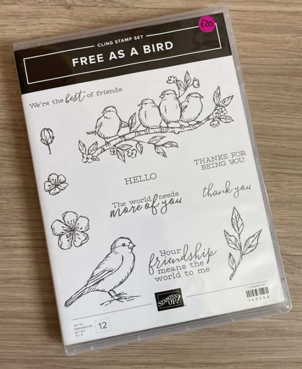 Free as a Bird Cling Stamp Set
