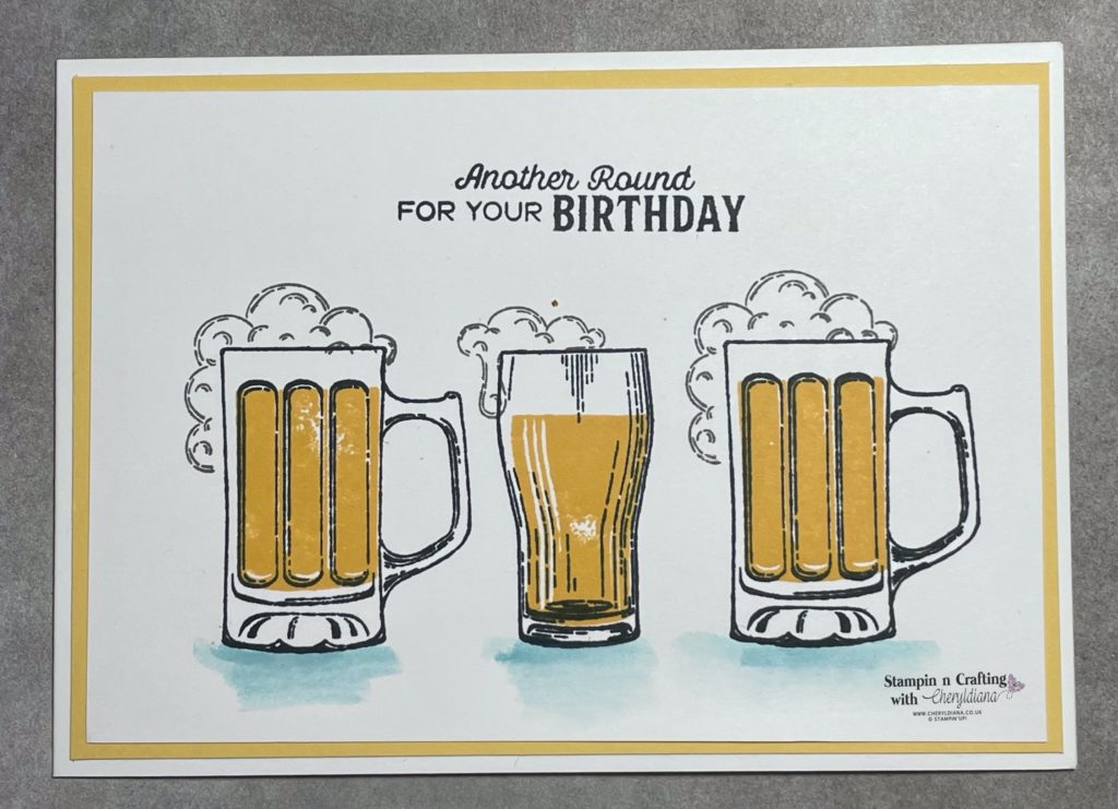 Photo of Brewed For You Male Birthday Card - Beginner Stamper