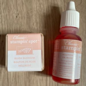 Blush Blossom Stampin' Spot and ink refill