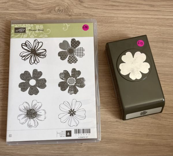 Flower Shop stamp set and matching punch