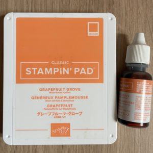Grapefruit Grove ink pad and ink refill