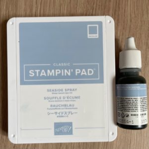 Seaside Spray ink pad and ink refill