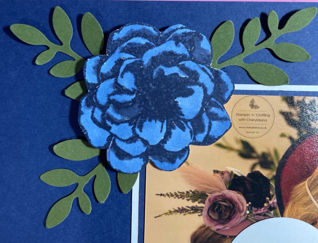 Photograph of flower for my Scrapbook Layout using Layers