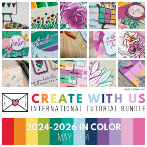 Image for May's Create With Us Tutorial Bundle - 2024-2026 In Colors