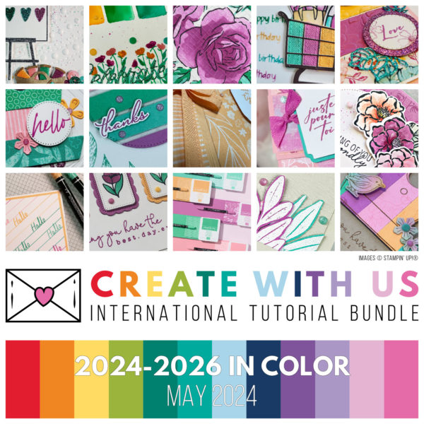 Image for May's Create With Us Tutorial Bundle - 2024-2026 In Colors