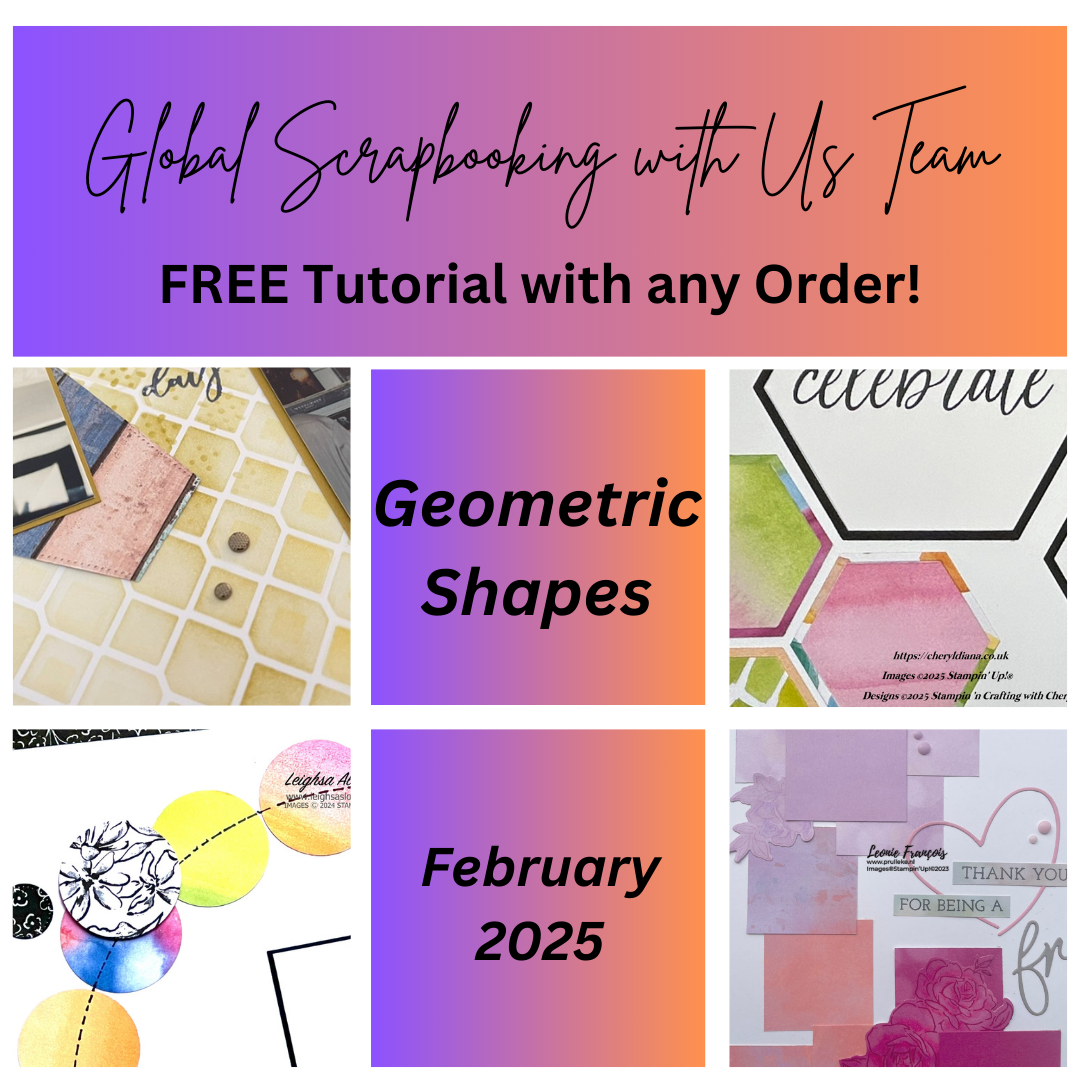 Image of sneak peeks of Geometric Tutorial projects