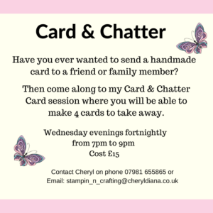 Card & Chatter Class