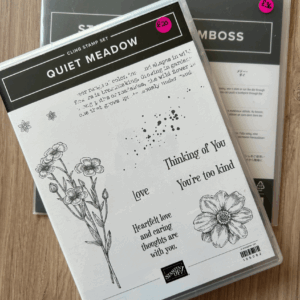 Quiet Meadow & Meadow dies - Cling Mount Bundle