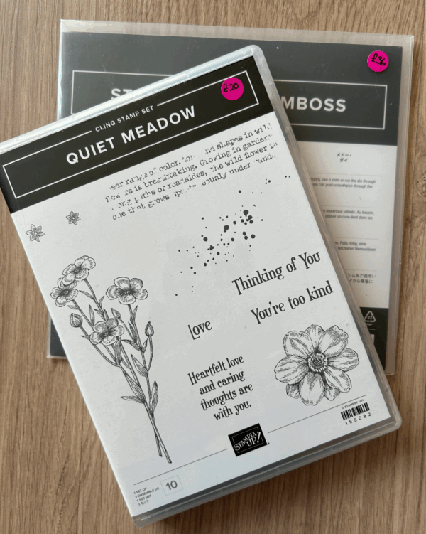 Quiet Meadow & Meadow dies - Cling Mount Bundle
