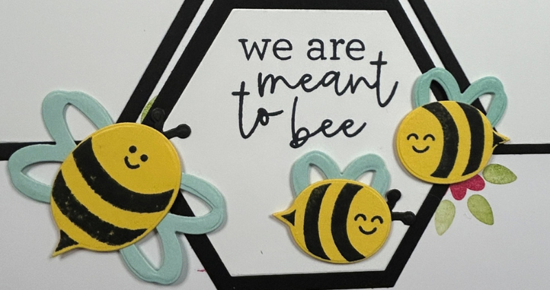 Simple Meant To Bee Scrapbook Layout