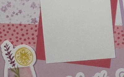 Simple Alternative Scrapbook Workshop Layout