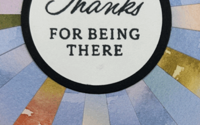 Simply Stunning Sunburst Card