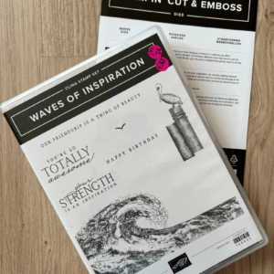 Waves Of Inspiration & Waves Dies - Cling Mount Bundle