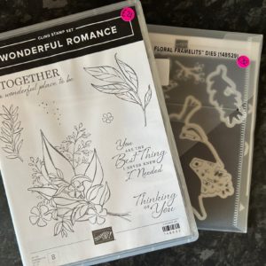 Wonderful Romance & Wonderful Floral Framlits Dies - Cling Mount Bundle