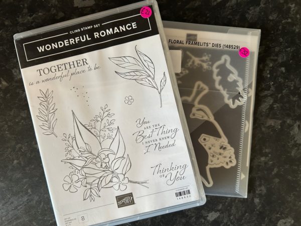 Wonderful Romance & Wonderful Floral Framlits Dies - Cling Mount Bundle