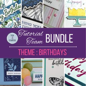 Image of sneak peeks of Birthday Card Tutorial projects