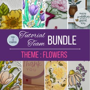 Image of sneak peeks of Flower Card Tutorial projects