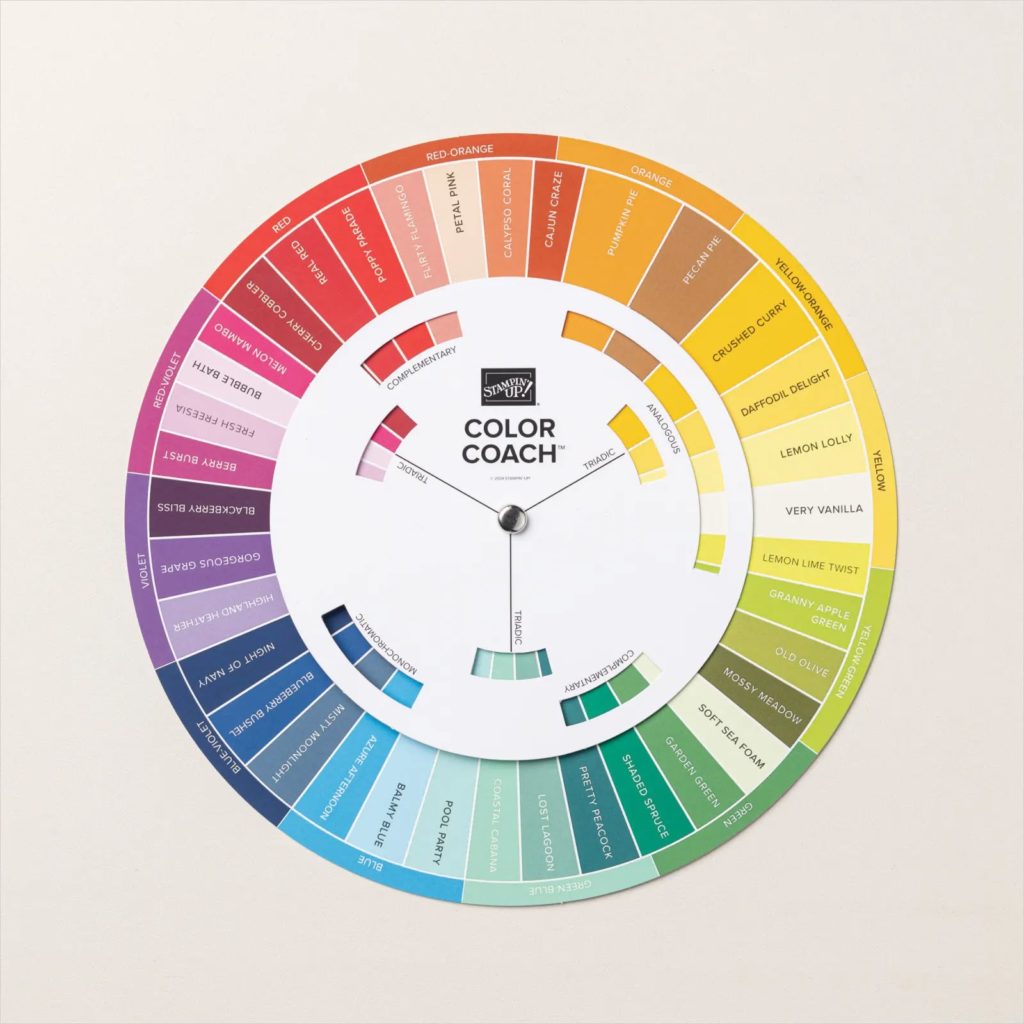 Stampin' Up! Color Coach that I used for my Monochromatic Scrapbook Page.