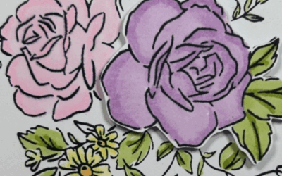 Floral Anniversary Cards