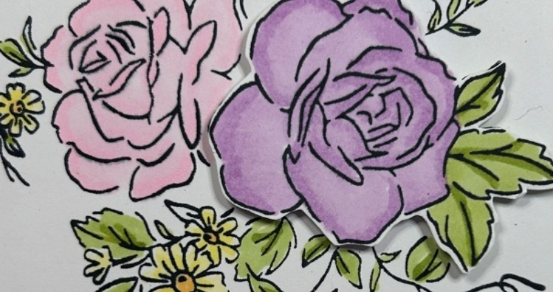 Floral Anniversary Cards