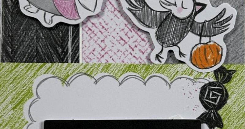 2 No Stamping Halloween Cards