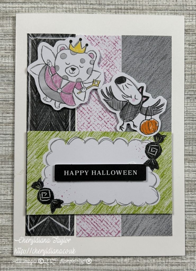 Photograph of No Stamping Halloween Card 1