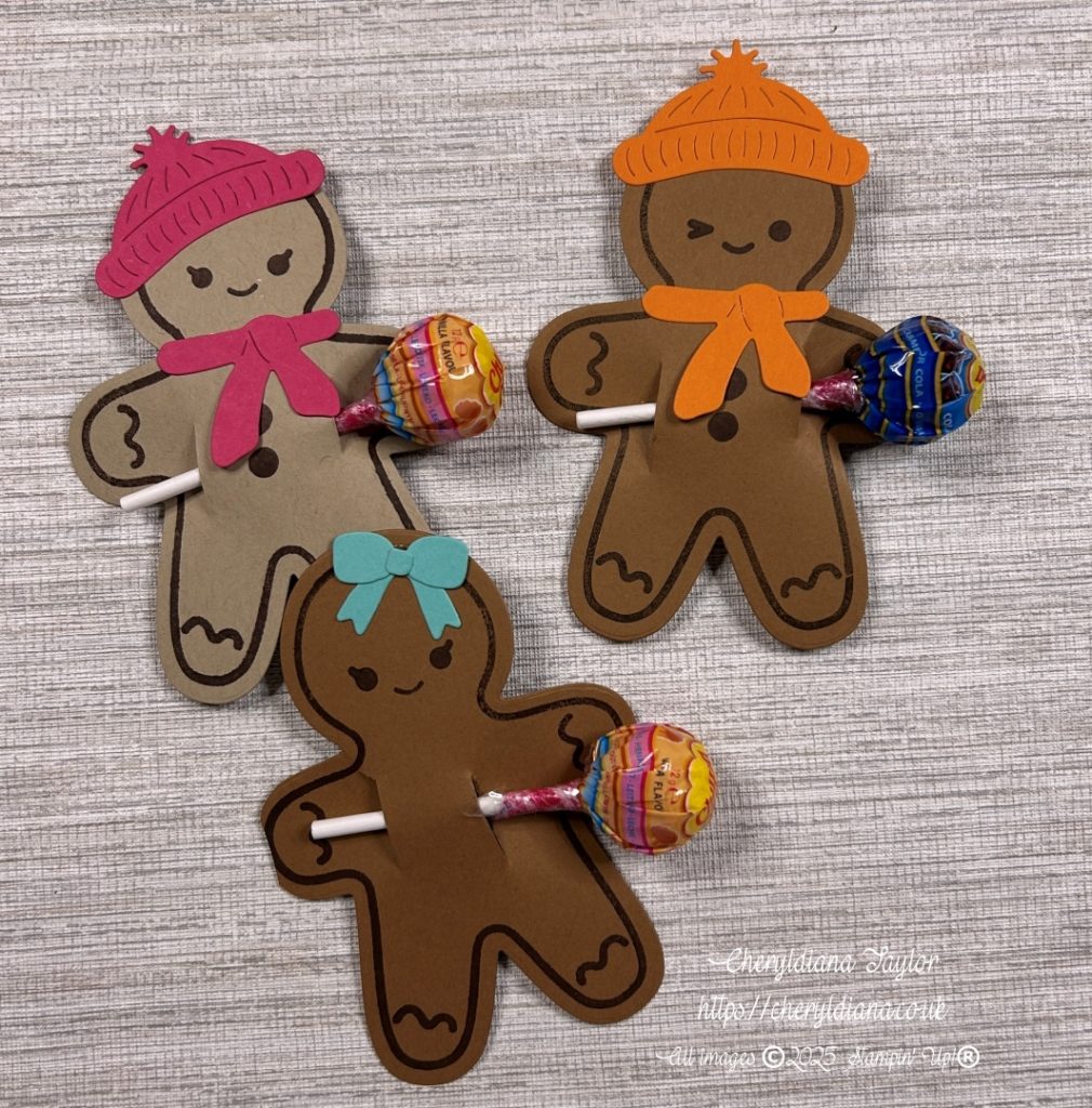 Photo of finished Gingerbread Man Sweet Treats - Lolly Pops
