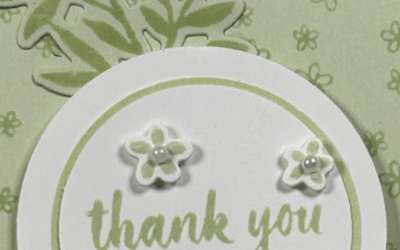 Simple Monochromatic Thank You Card