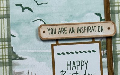 Gorgeous Paper Pumpkin Masculine Birthday Card