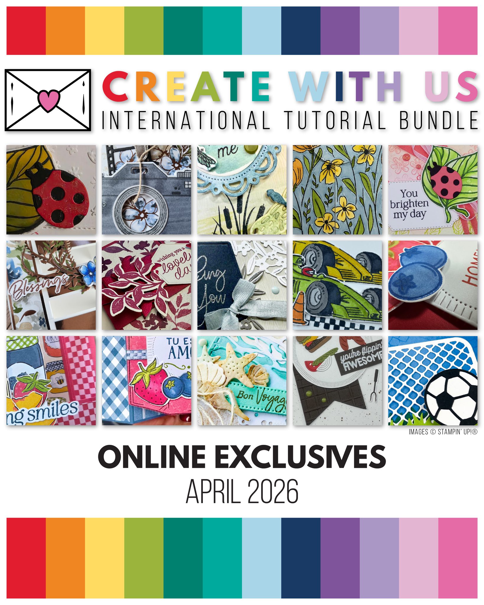 Sneak Peek of January's Tutorial Projects