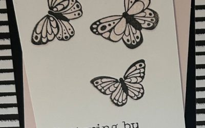 Stylish Monochromatic Card