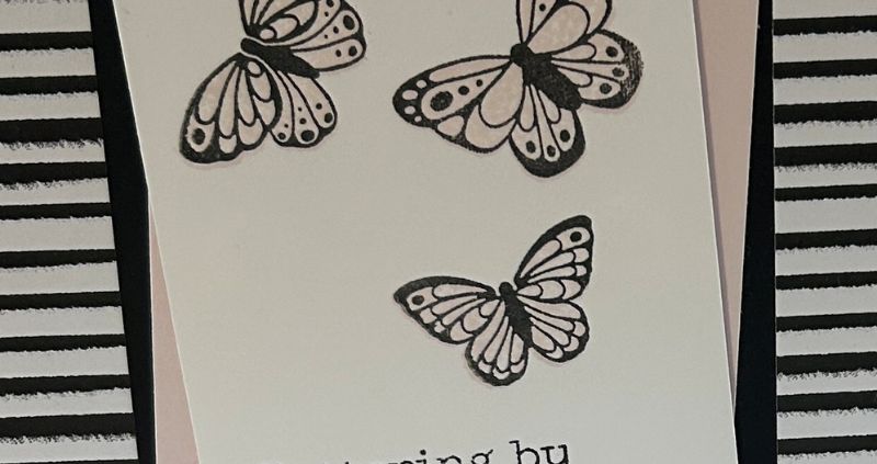 Stylish Monochromatic Card
